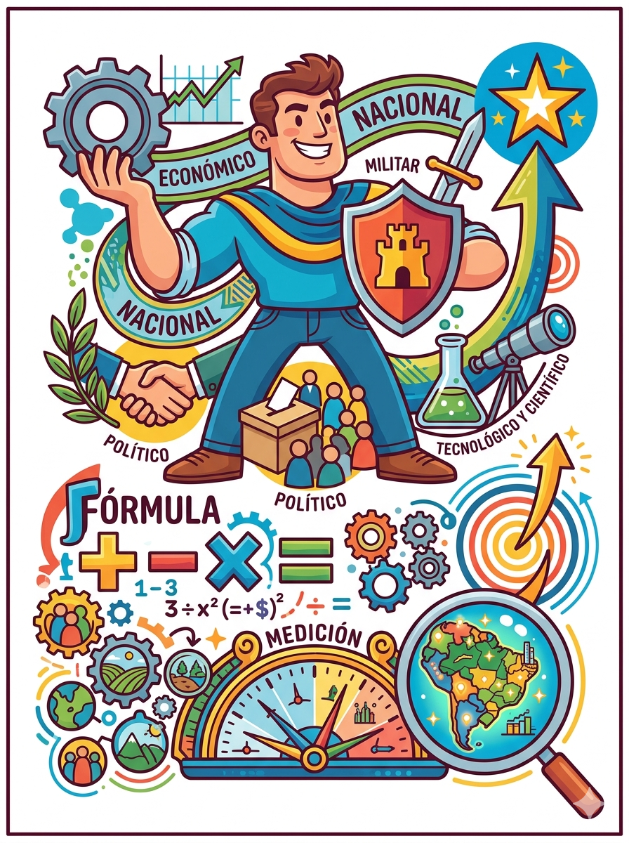 Carátula: PODER NACIONAL: UNA PROPUESTA DE MEDICIÓN  NATIONAL POWER: A PROPOSAL FOR MEASURING IT